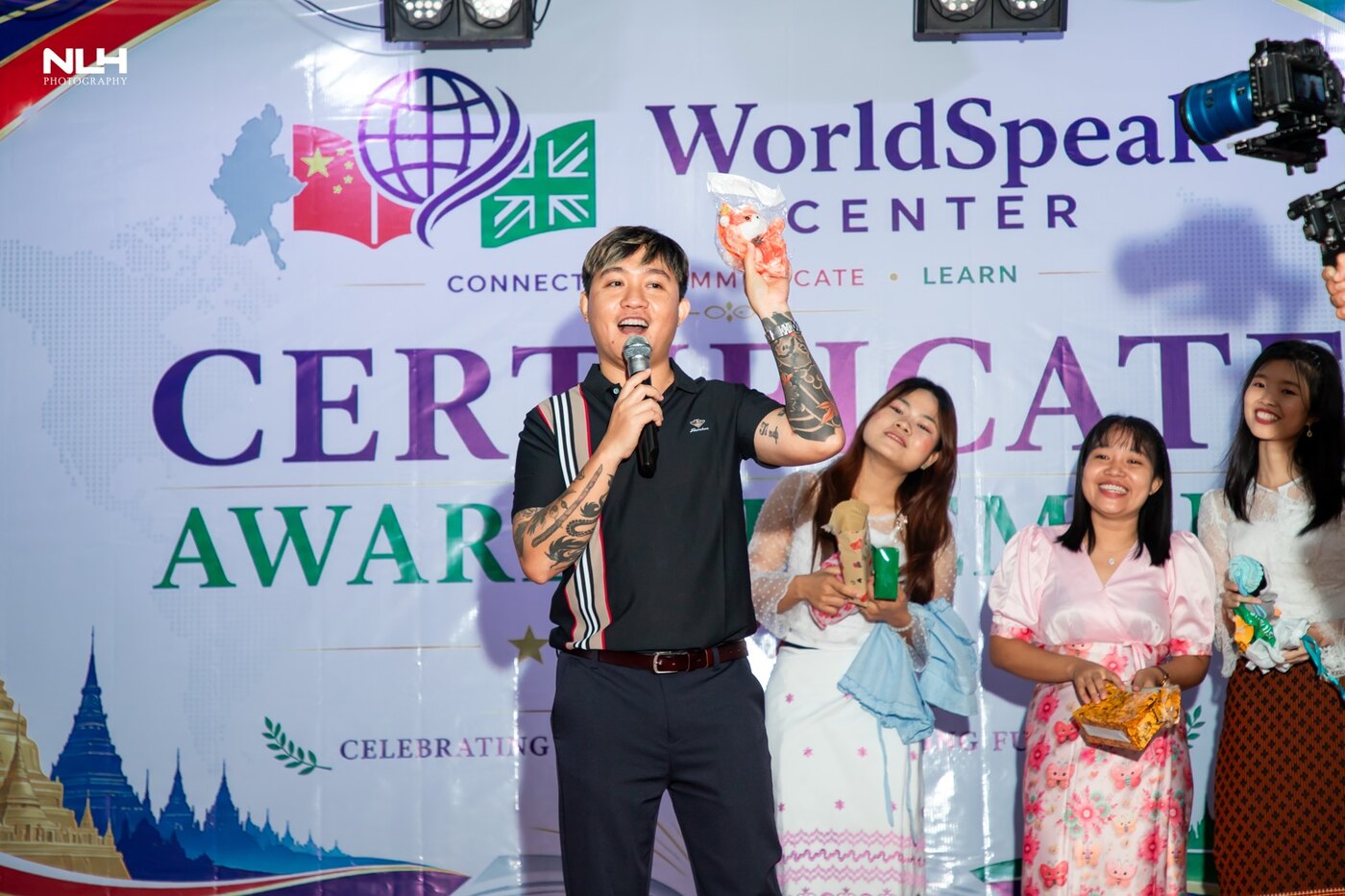 U Kaung Htet Zaw, Director of WorldSpeak Center