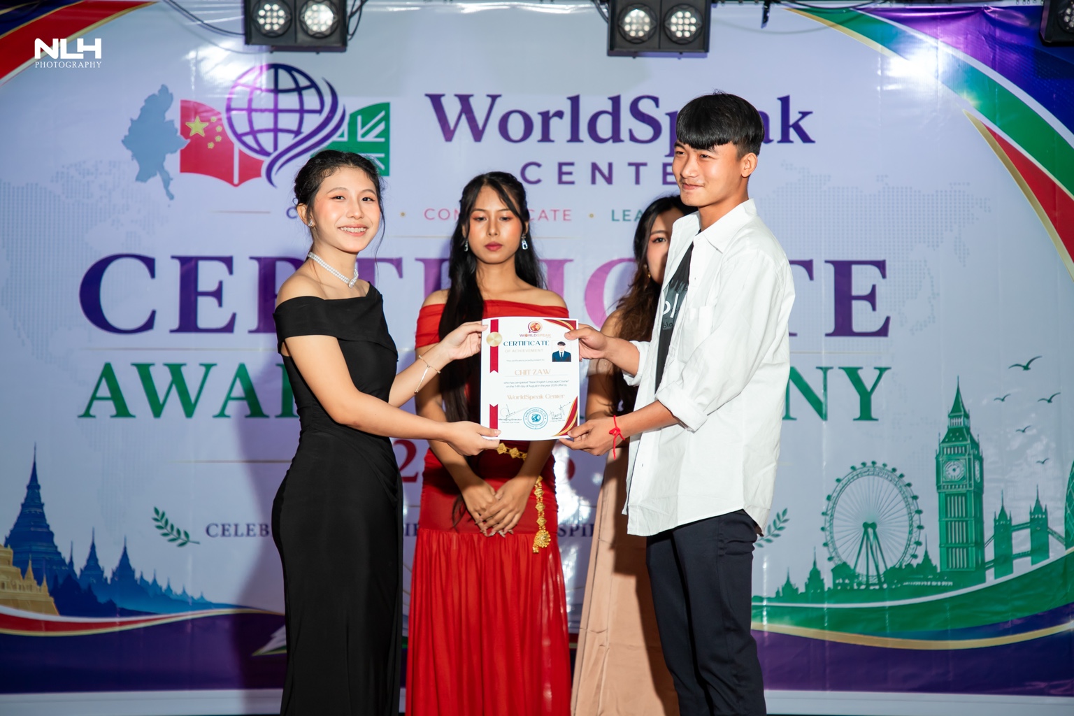 Daw Ei Ei Moe, English Teacher at WorldSpeak Center